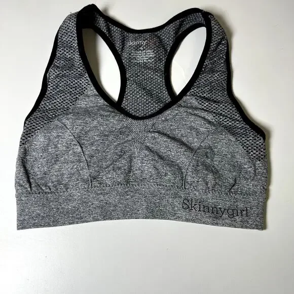 Skinny Girl gray sports bra small - Picture 1 of 4